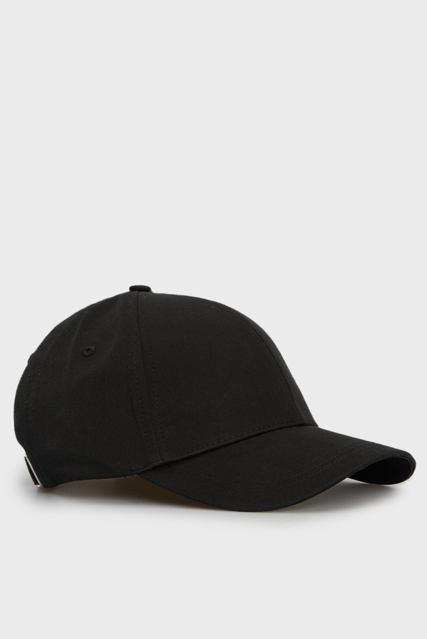 Жіноча чорна кепка CK METAL COTTON CAP 1