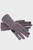 Серые перчатки Knit