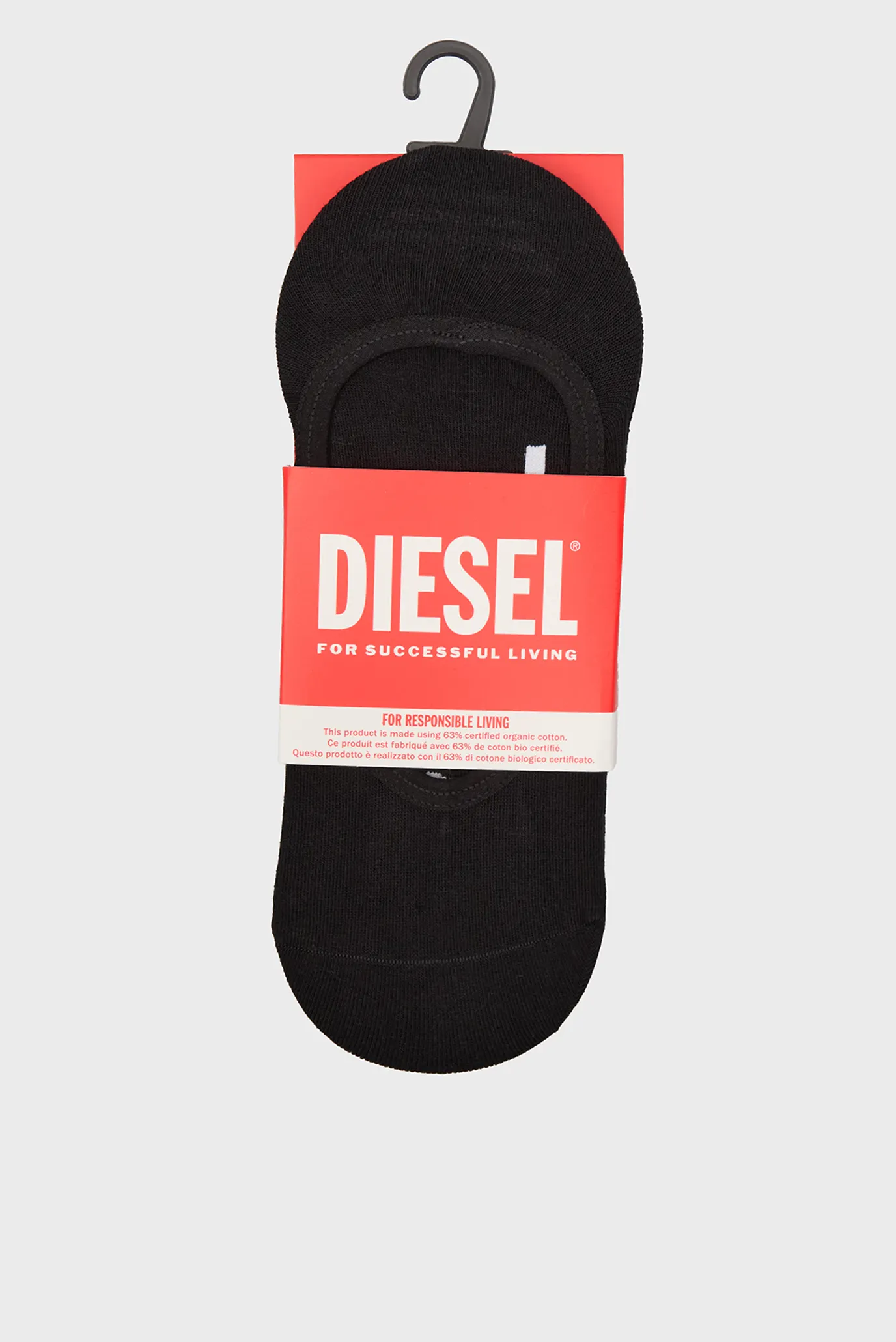 Чоловічі чорні сліди (3 пари) SKM-HIDEPAT 3