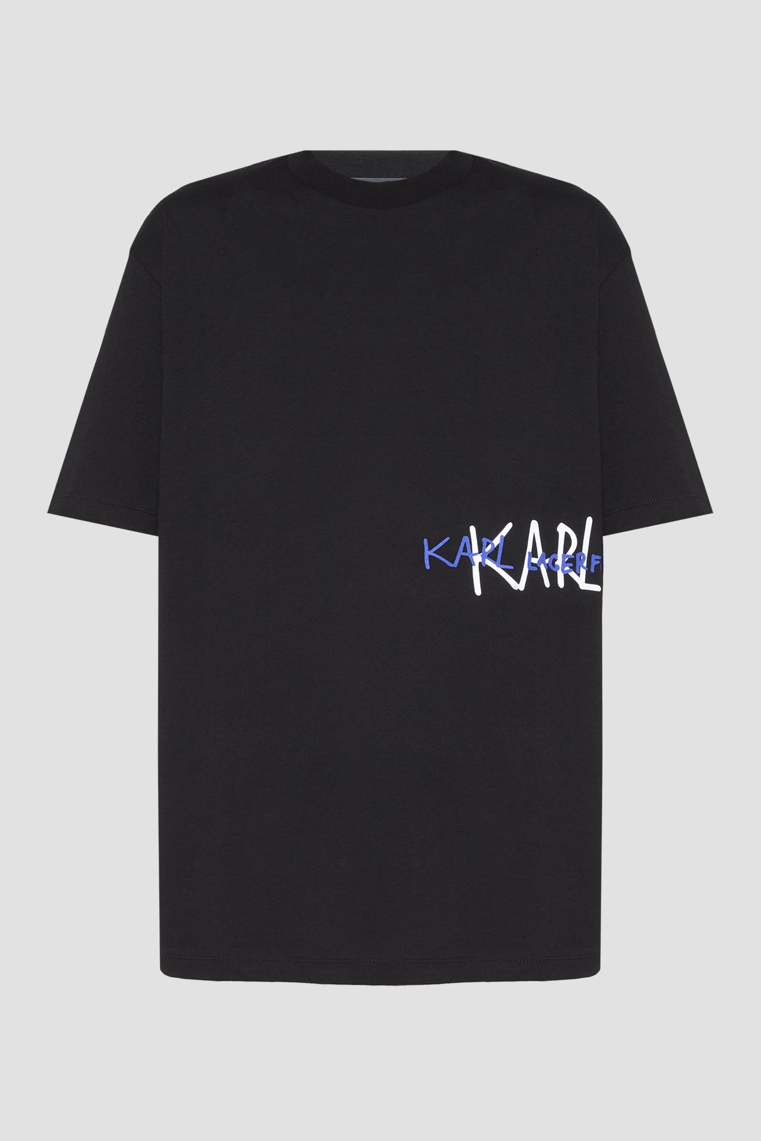 Мужская черная футболка Черный XXL Karl Lagerfeld 553225.755145;990 Мужская черная футболка Черный XXL Karl Lagerfeld 553225.755145;990