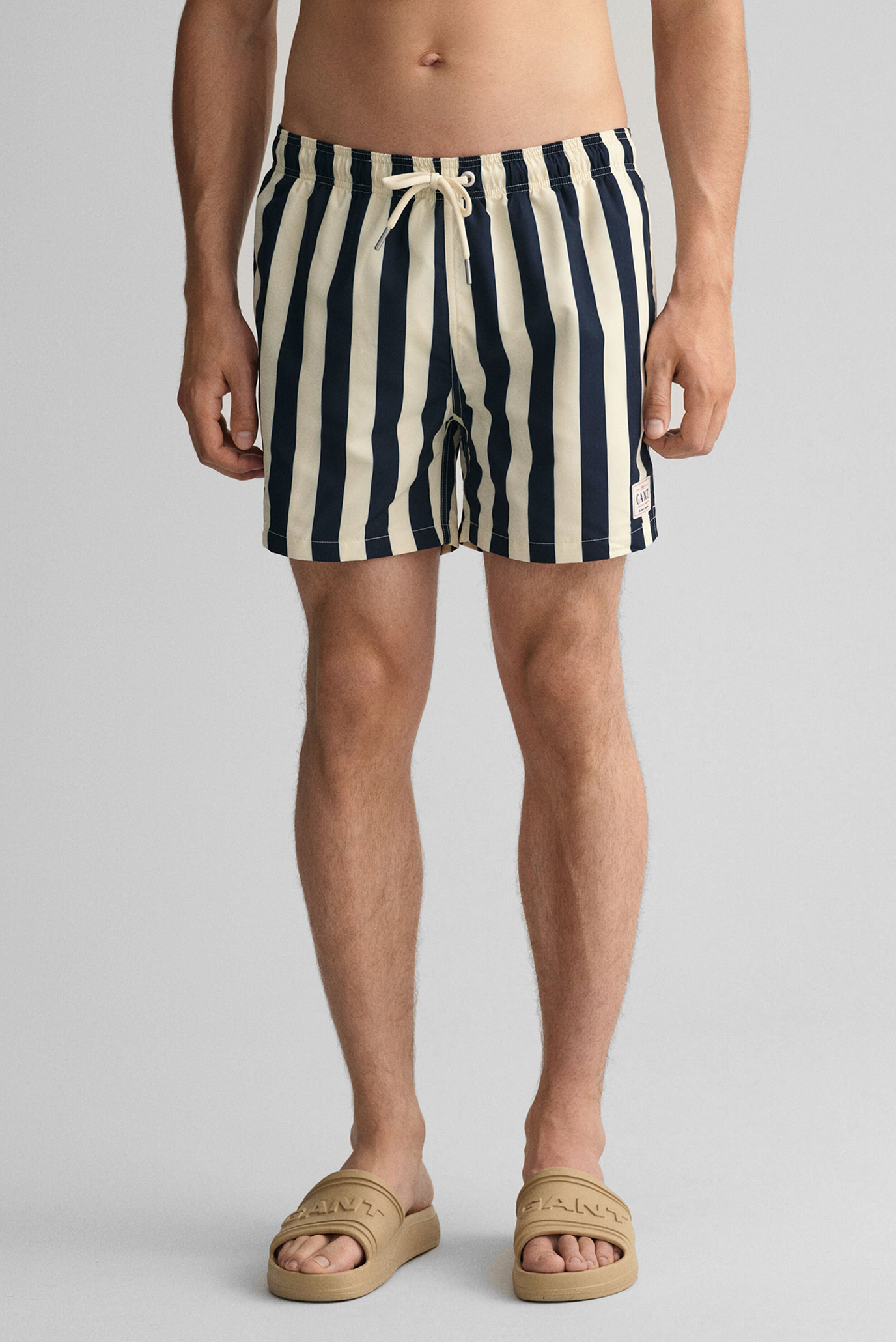 Чоловічі плавальні шорти у смужку CF BLOCK STRIPE 1