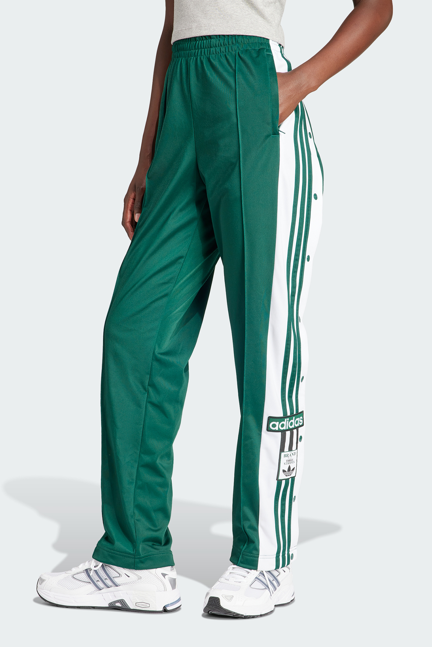 Жіночі зелені спортивні штани Adibreak adidas IP0623 — MD