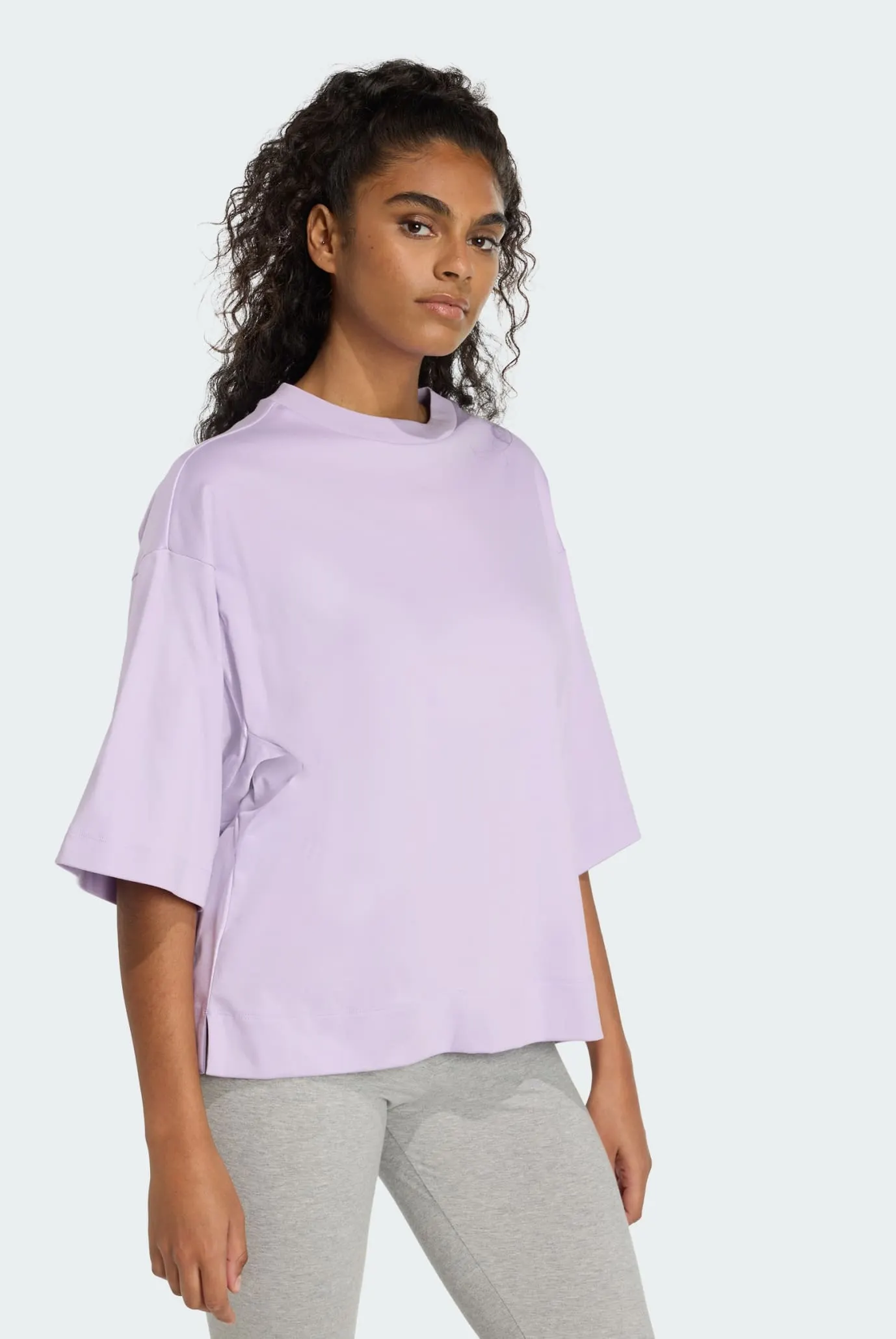 Жіноча бузкова футболка ALL SZN Soft Lux Loose 2