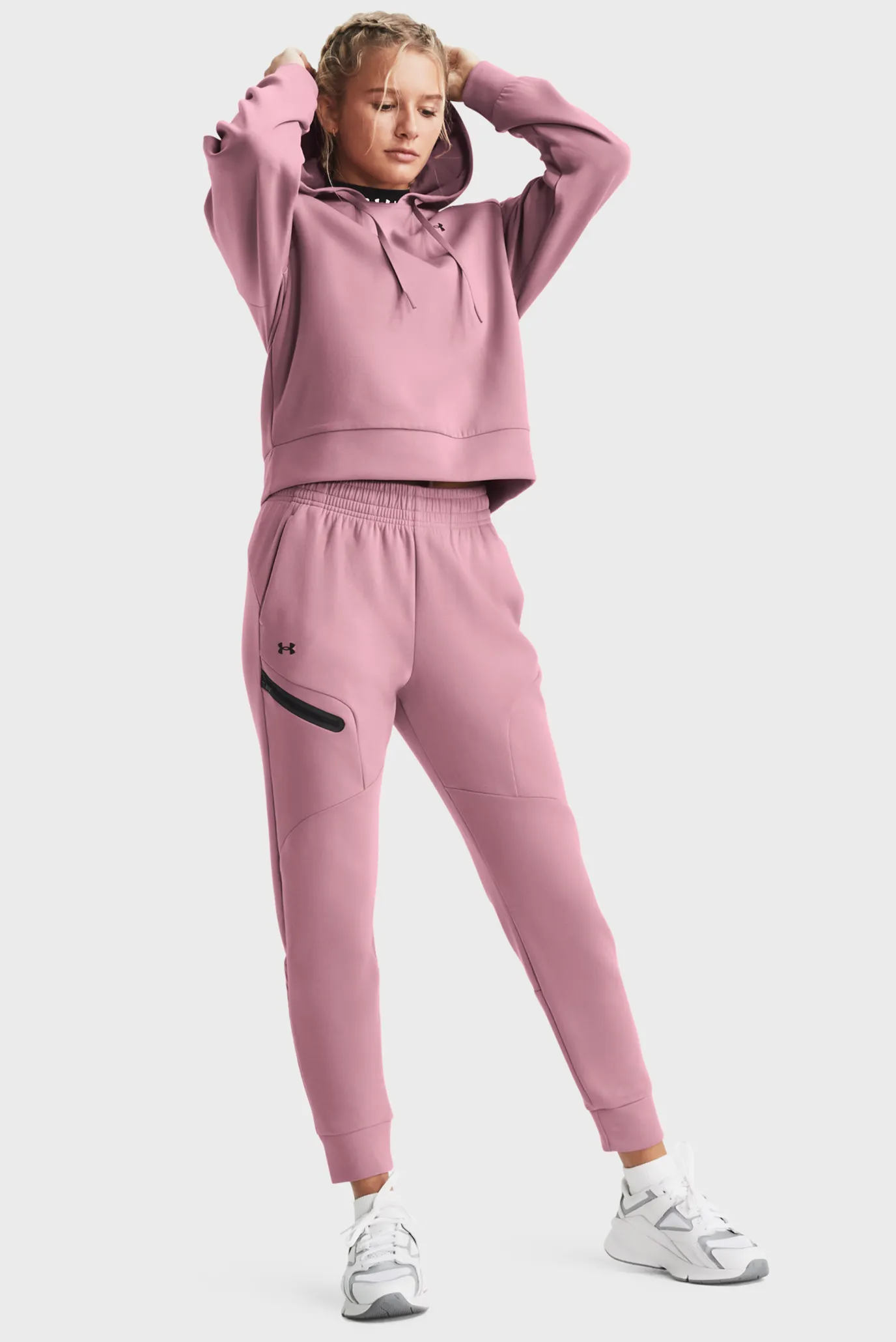 Жіночі рожеві спортивні штани Unstoppable Flc Jogger 2