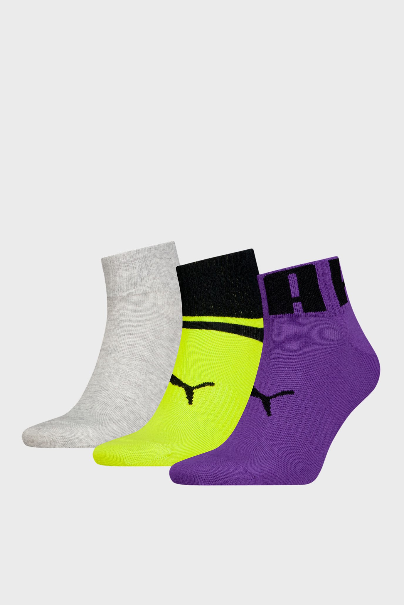 Носки (3 пары) PUMA Unisex Quarter Socks 3 Pack 1