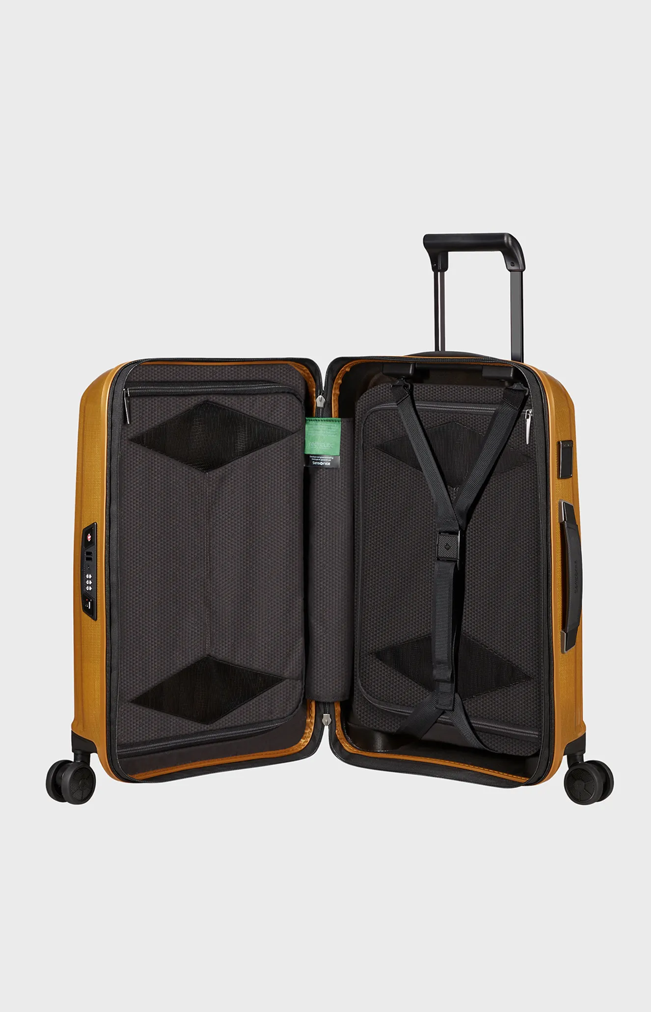 Гірчична валіза 55 см MAJOR-LITE SAFFRON 3