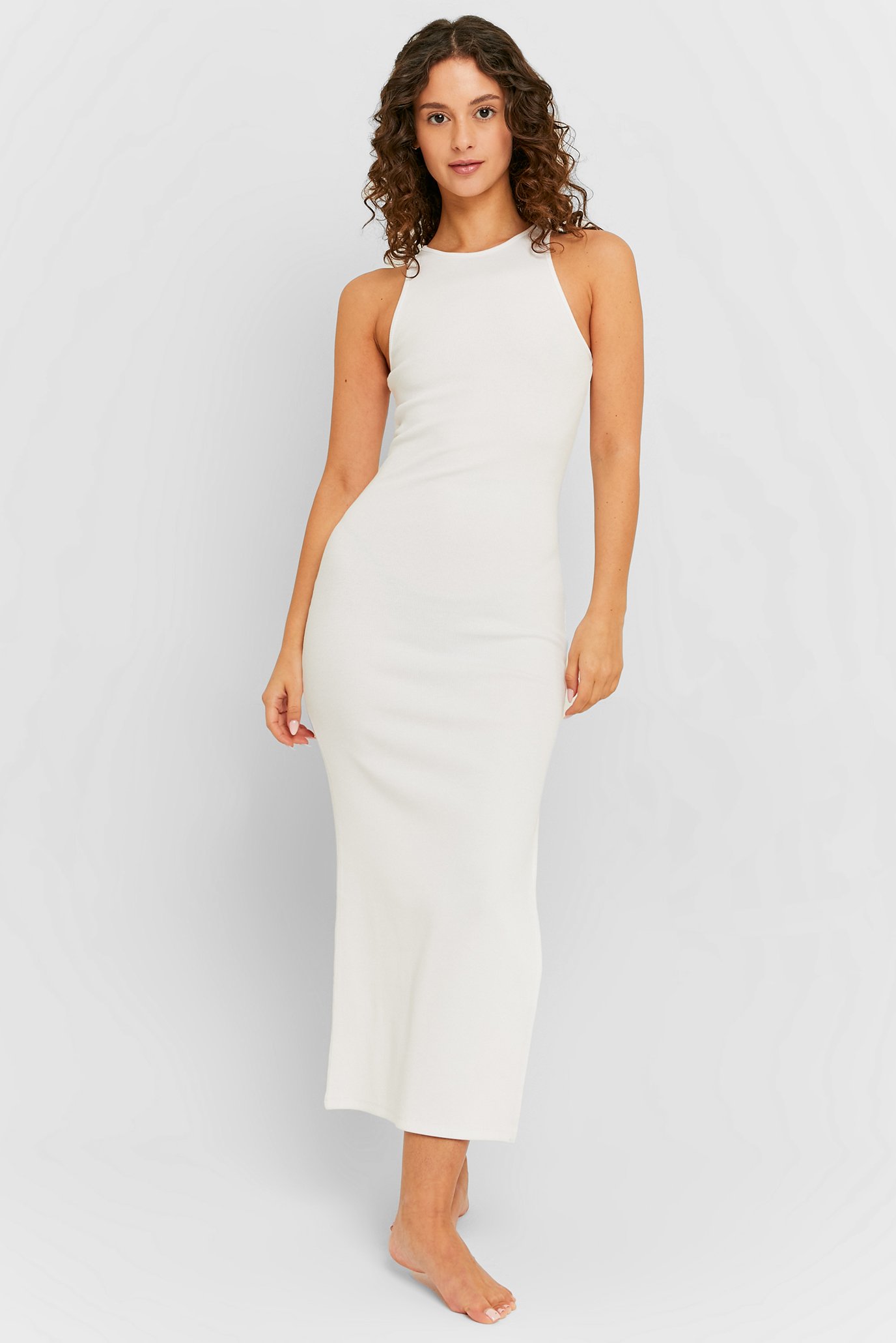 Жіноча біла сукня 1