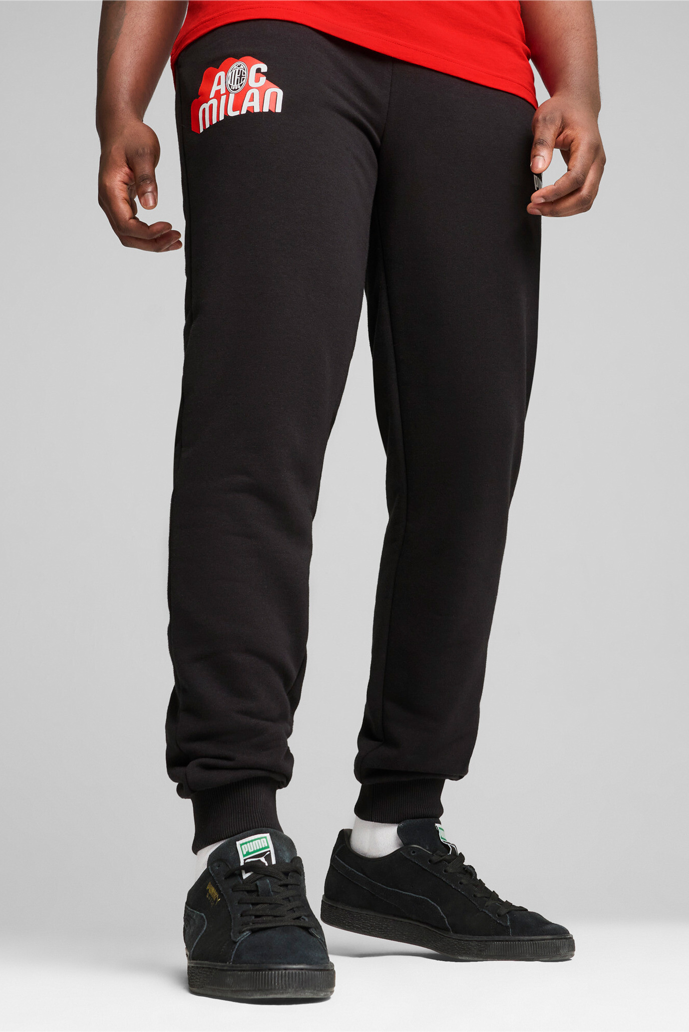 Чоловічі чорні спортивні штани AC Milan ftblCULTURE Sweat Pants Men 1