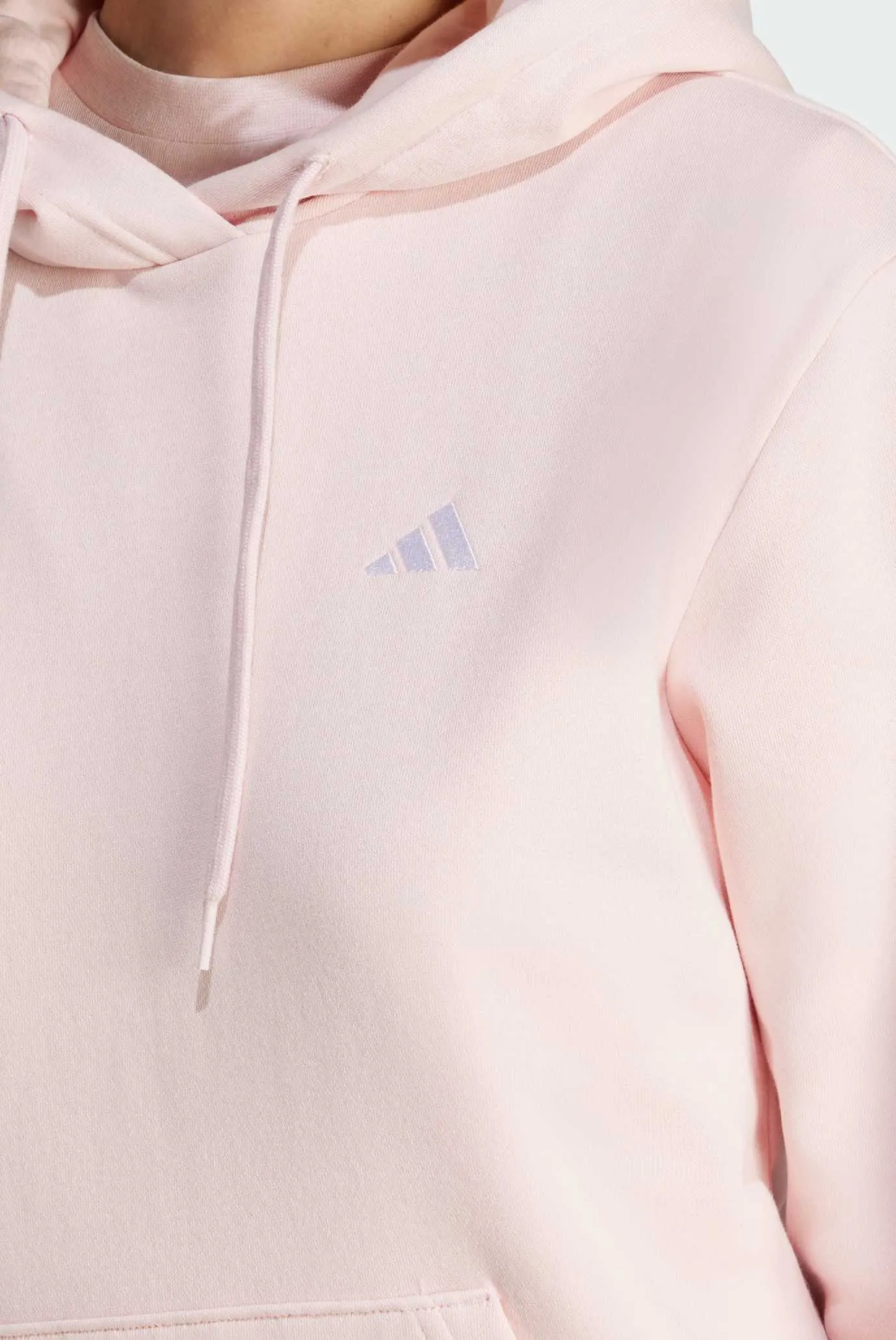 Женское розовое худи Essentials Small Logo Feel Cozy 4