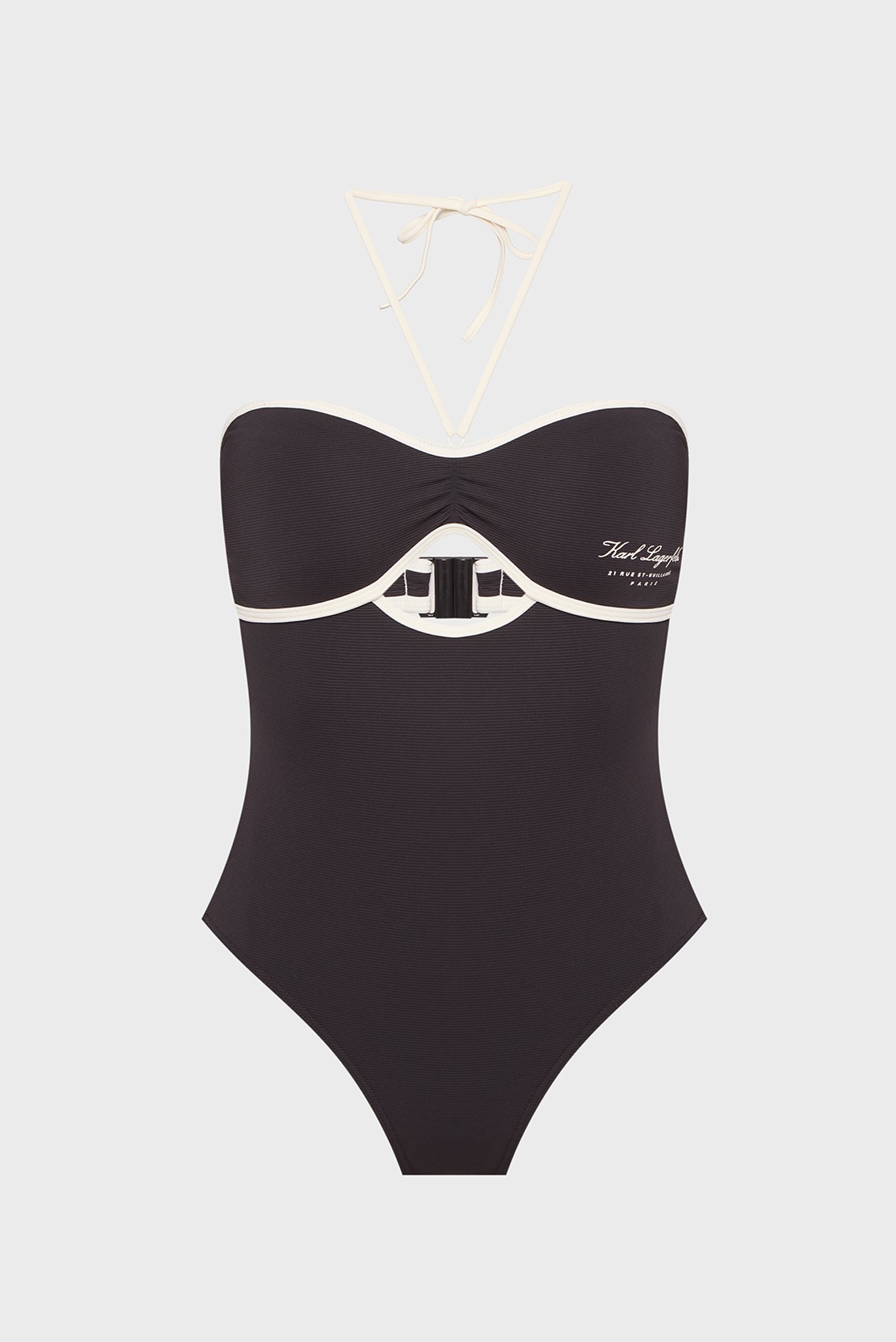 Женский черный купальник HOTEL KARL RIB RIO SWIMSUIT 1