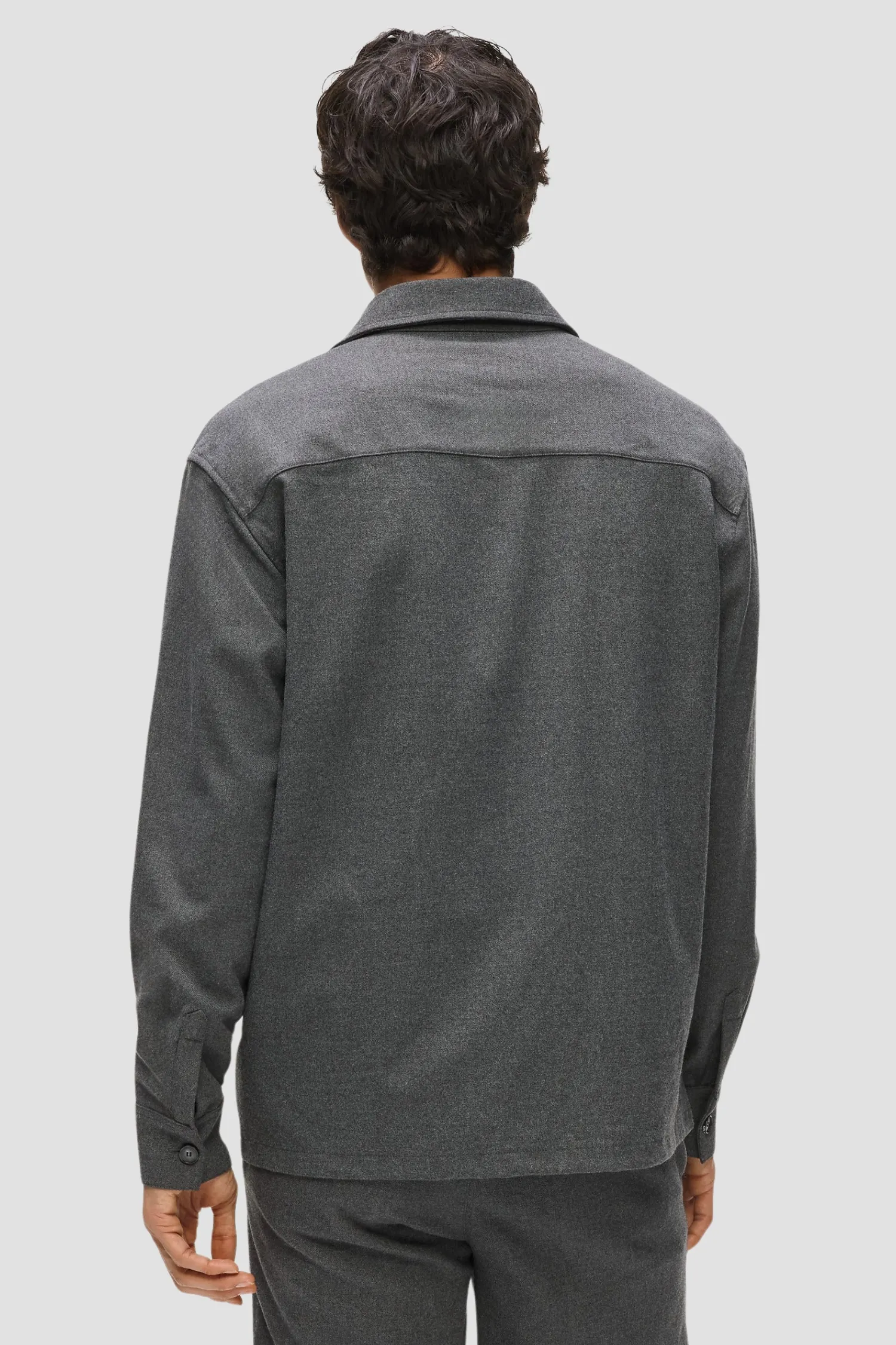 Мужская серая рубашка 3