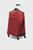 Красный чехол для чемодана 52 см