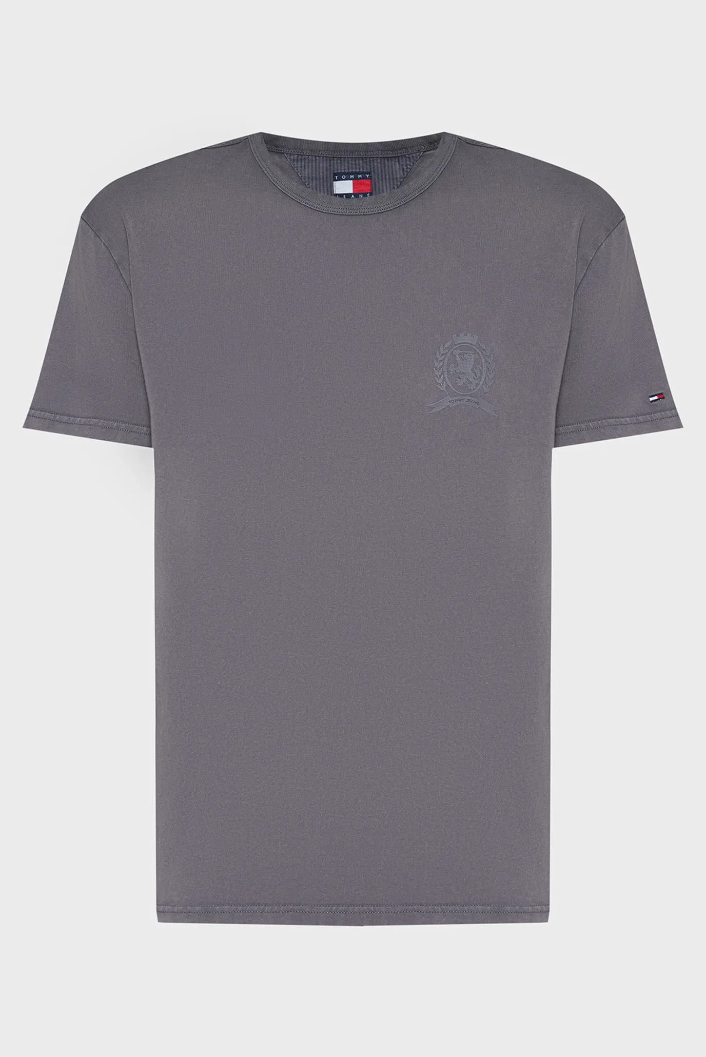 Чоловіча темно-сіра футболка REG CREST TEE 1