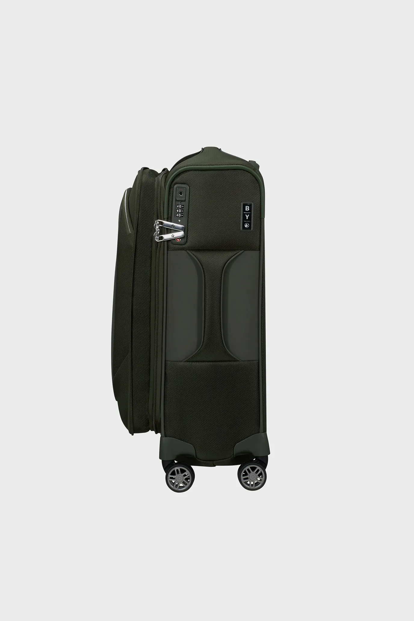 Темно-зелена валіза 55 см RE-LITE 3
