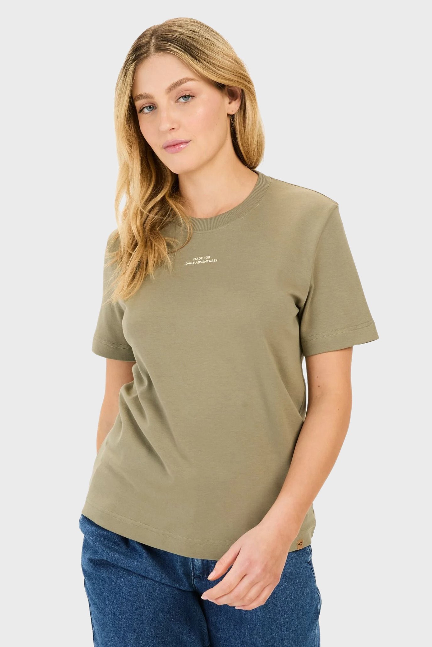 Женская оливковая футболка Оливковый L Camel Active 309681-5T73-31 Женская оливковая футболка Оливковый L Camel Active 309681-5T73-31