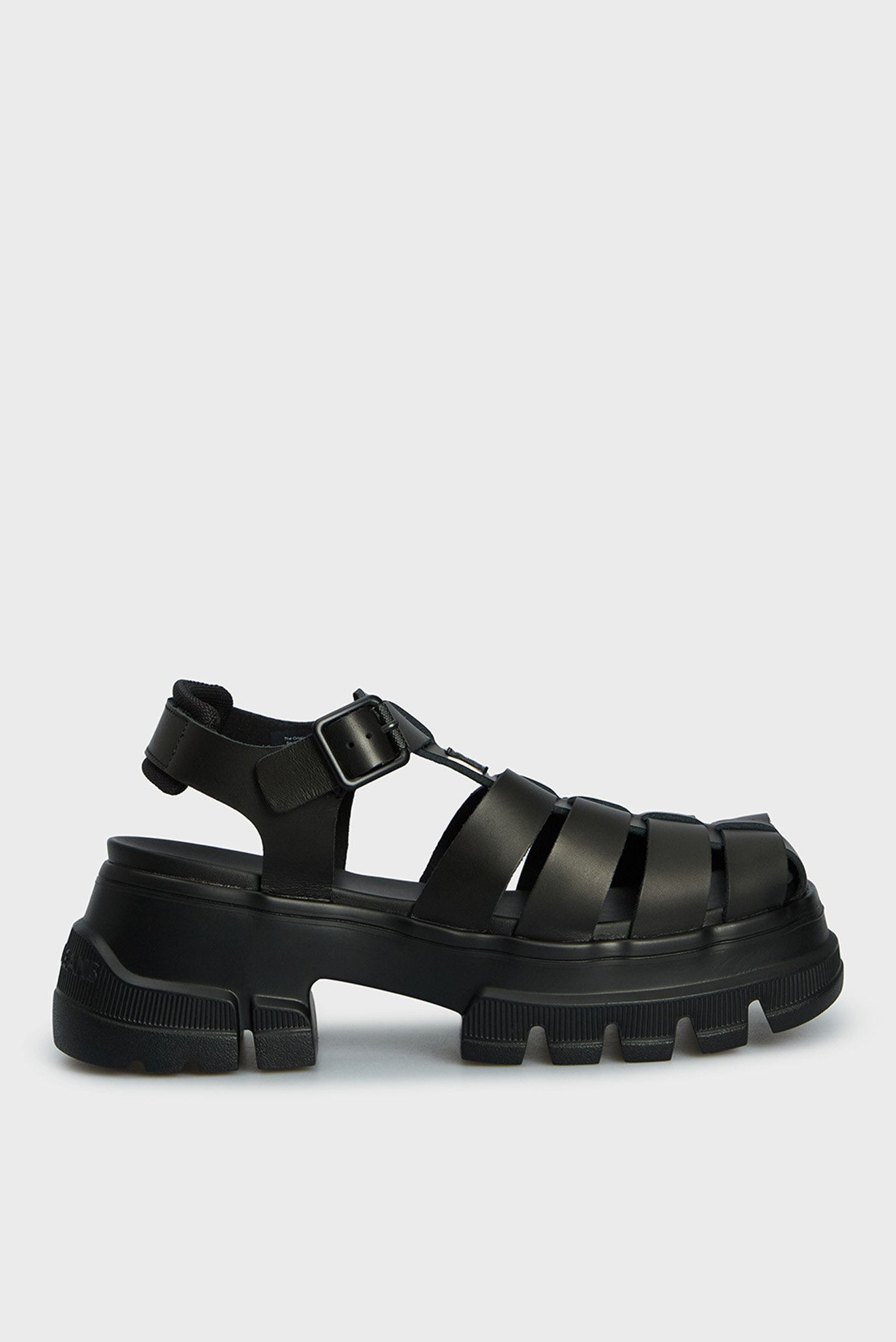 Жіночі чорні шкіряні сандалі TJW FISHERMAN SANDAL 1