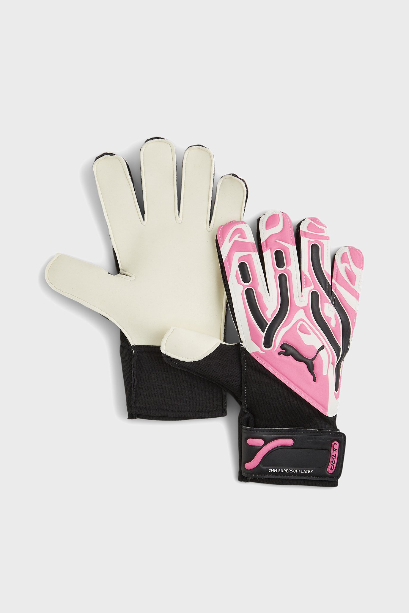 Розовые вратарские перчатки PUMA ULTRA Play RC Goalkeeper Gloves 1