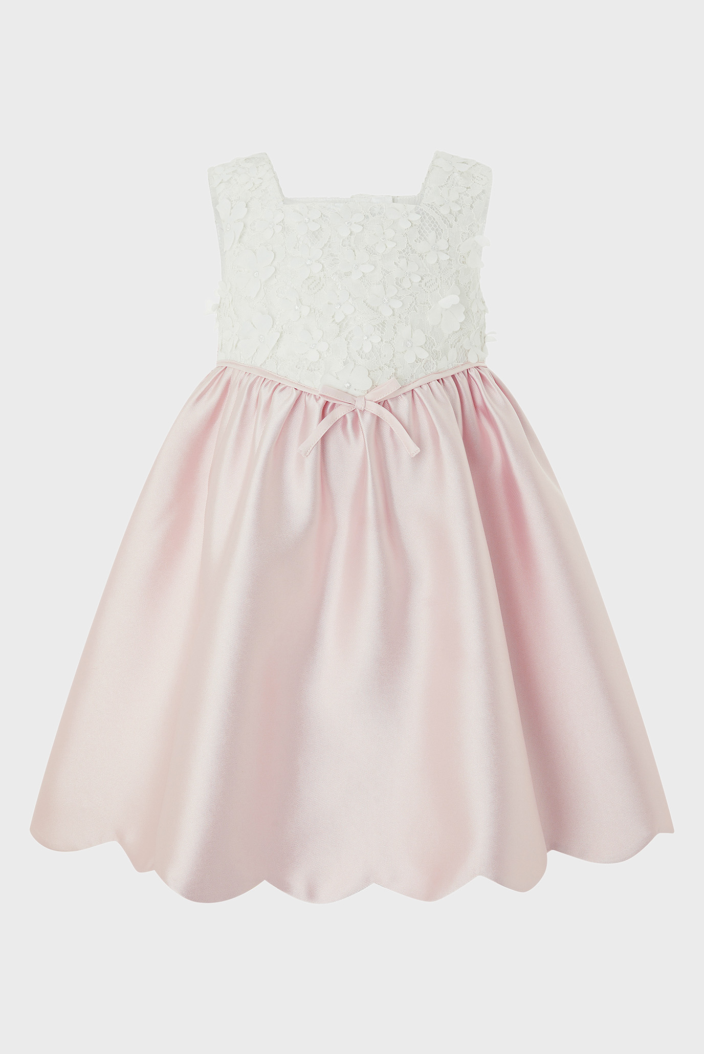Детское розовое платье BELLE 1