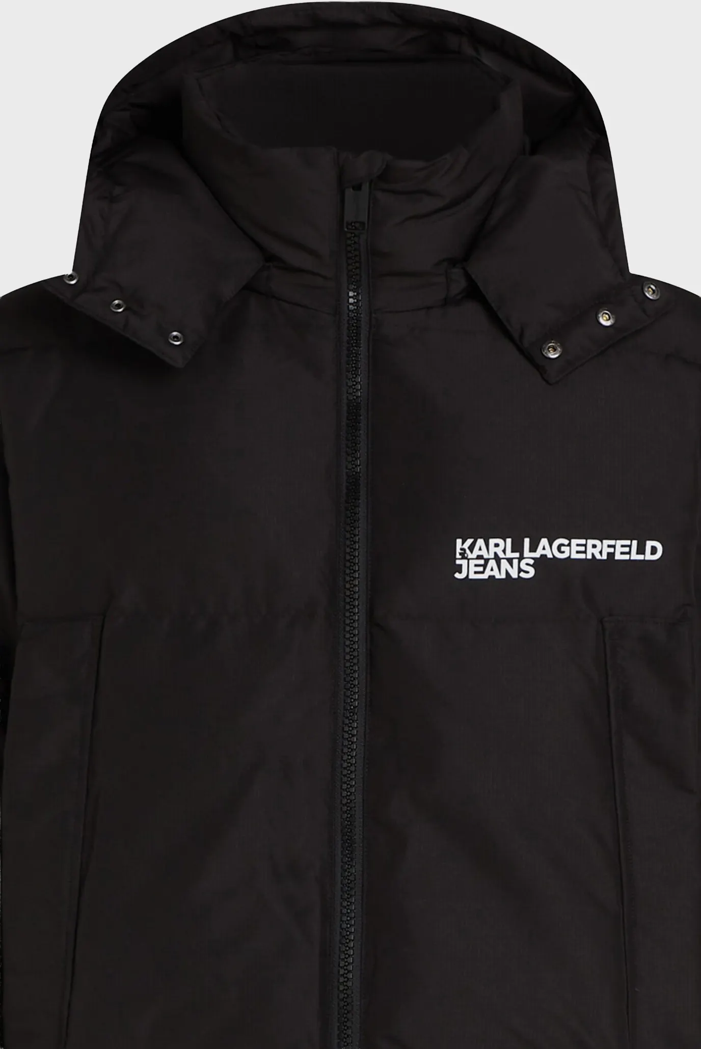 Чоловіча чорна куртка puffer 6