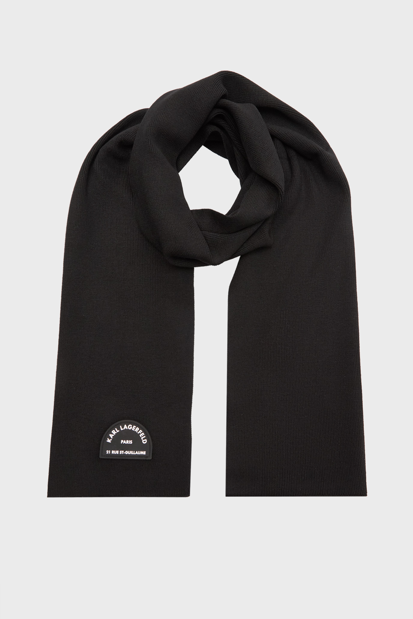 Женский черный шарф rsg Черный ONESIZE Karl Lagerfeld A4W33113 Женский черный шарф rsg Черный ONESIZE Karl Lagerfeld A4W33113