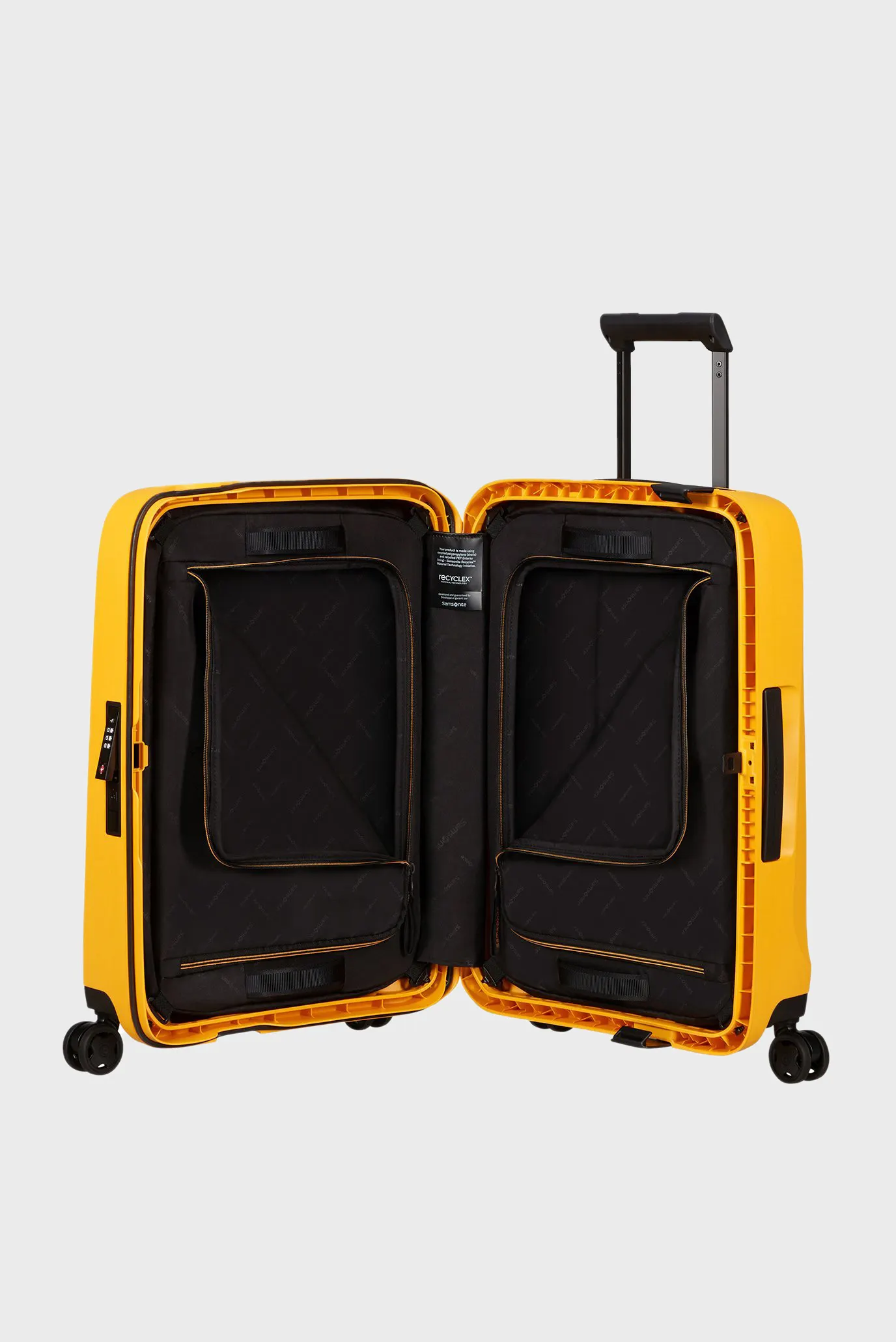 Жовта валіза 55 см ESSENS RADIANT YELLOW 4