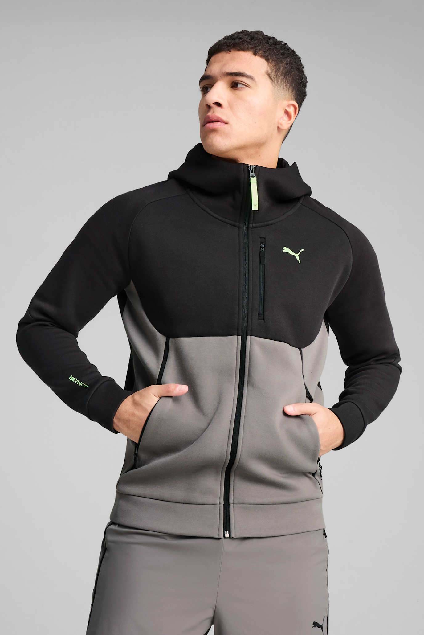 Мужское худи PUMATECH Full-Zip Hoodie Men 1