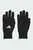 Черные перчатки BASIC KNIT