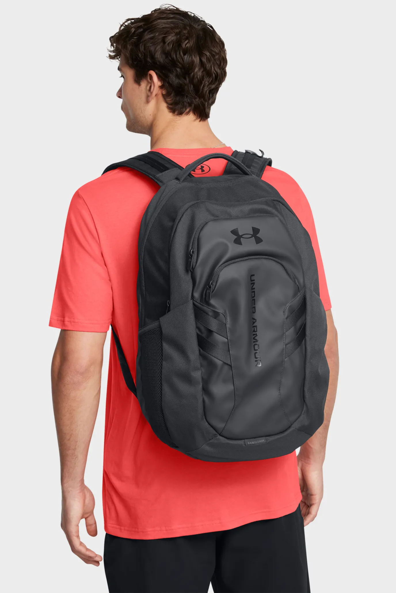 Черный рюкзак UA Hustle 6.0 Pro BP 2