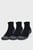 Черные носки (3 пары) UA Performance Cotton 3p Qtr