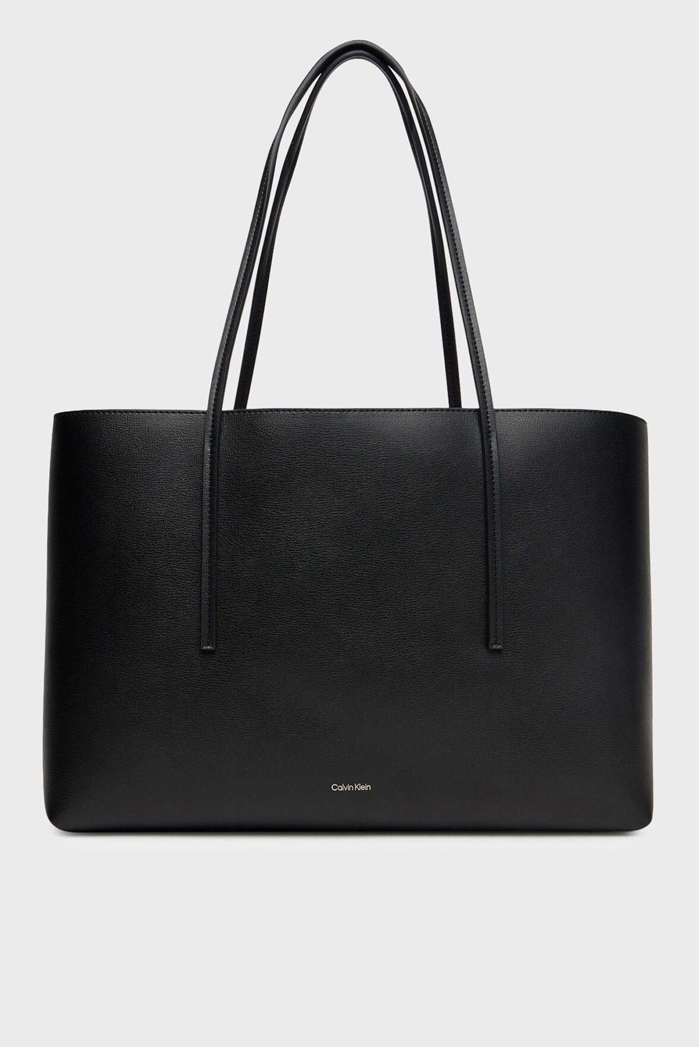 Женская черная сумка FOIL LOGO TOTE Черный ONESIZE Calvin Klein LV04F3274G Женская черная сумка FOIL LOGO TOTE Черный ONESIZE Calvin Klein LV04F3274G