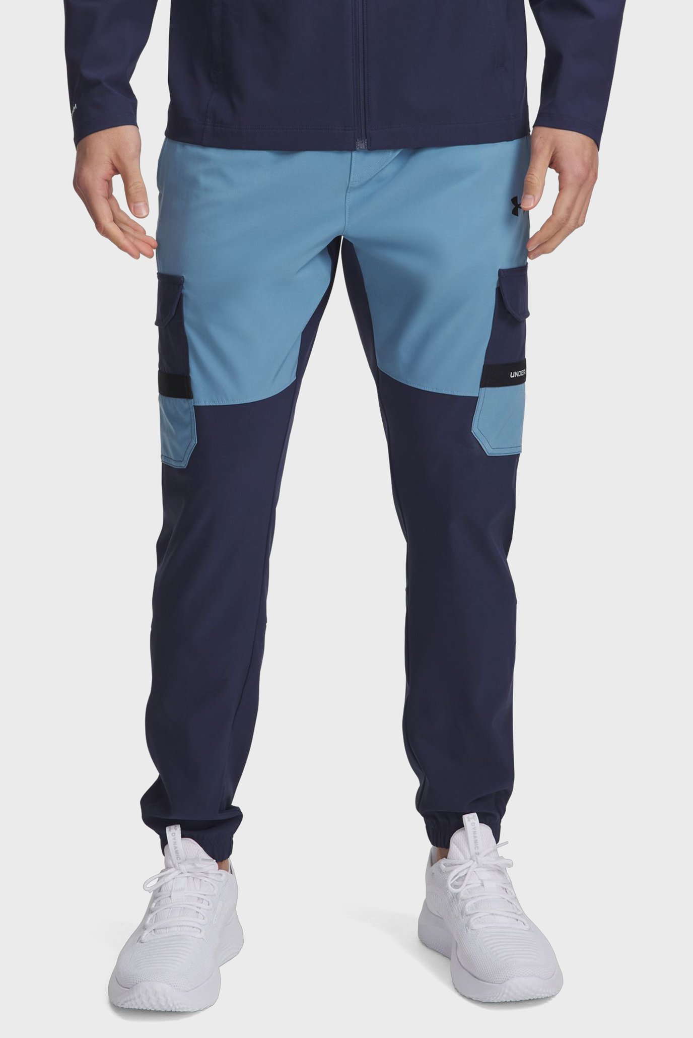 Мужские темно-синие спортивные брюки UA Tech Utility Woven Pant Синий XL Under Armour 6004966-403 Мужские темно-синие спортивные брюки UA Tech Utility Woven Pant Синий XL Under Armour 6004966-403