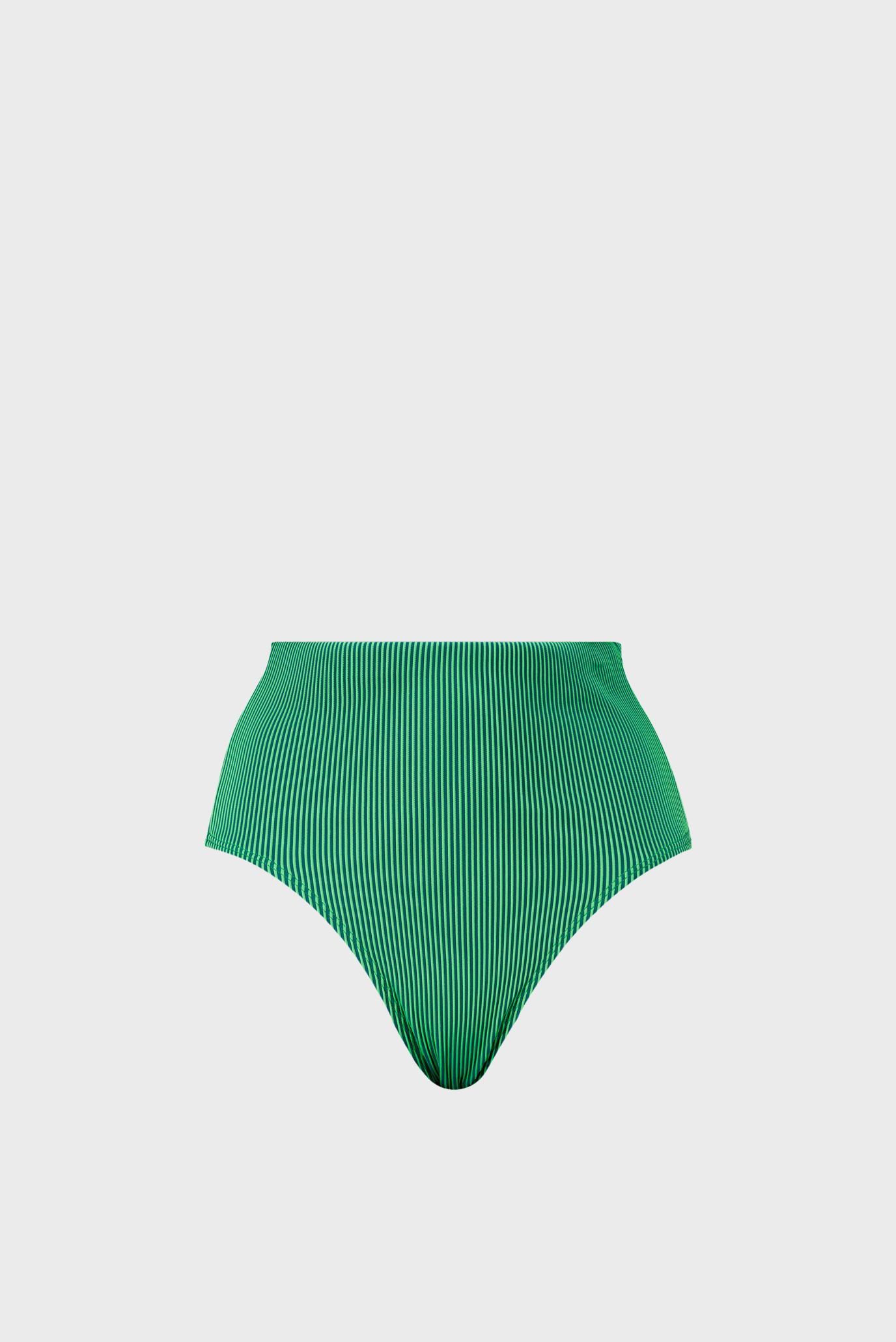 Женские зеленые трусики от купальника PUMA Swim Ribbed High Waist Women's Bikini Bottom 1