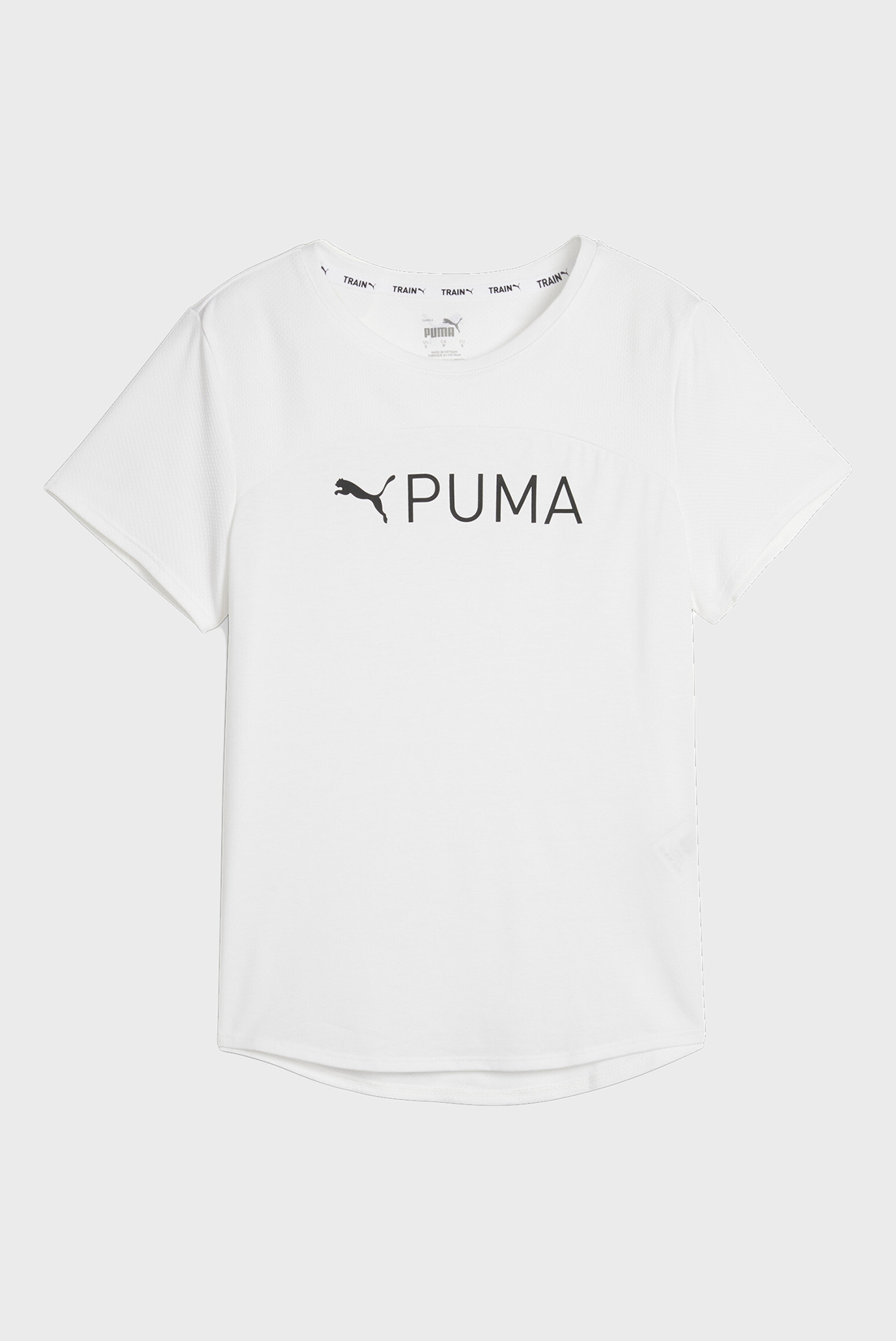 Женская белая футболка PUMA FIT Ultrabreathe Training Tee Women 1