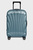 Жіноча блакитна валіза 55 см C-LITE ICE BLUE