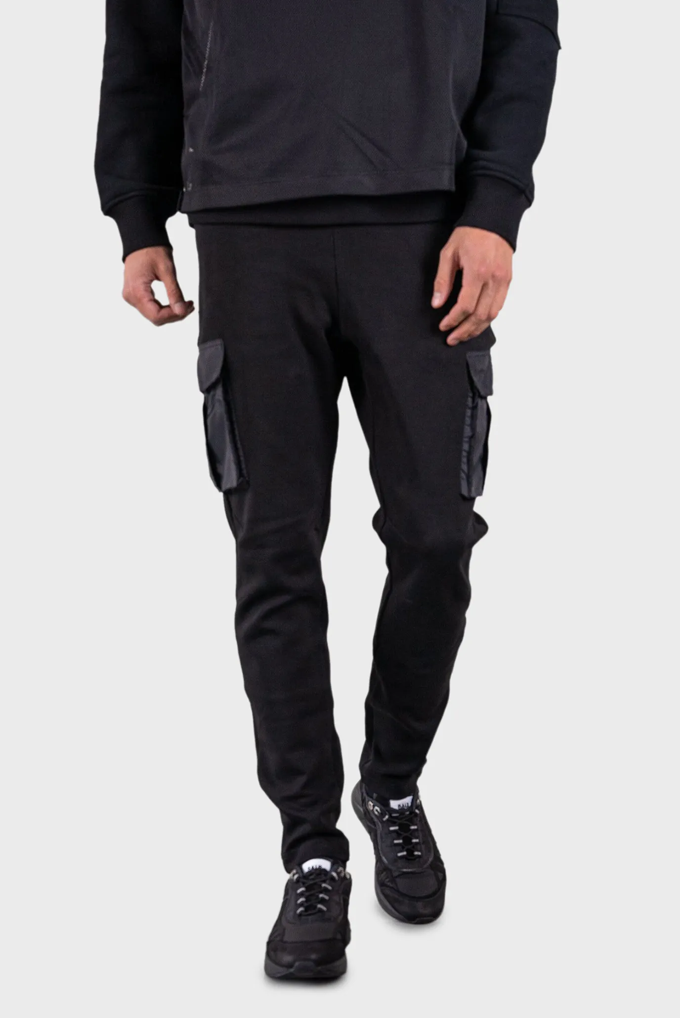 Мужские черные карго QCargo Series Balr B1411.1087 — MDFashion