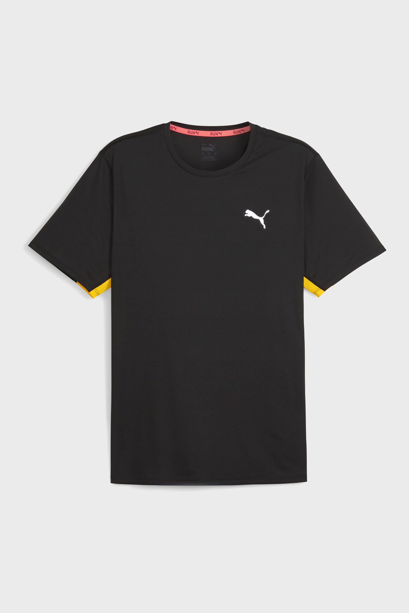 Мужская черная футболка RUN FAVORITE Men's Tee 1