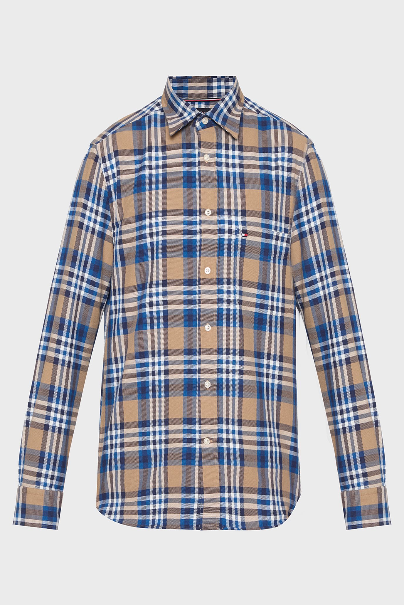 Мужская рубашка в клетку HEAVY TWILL CHECK RF SHIRT 1