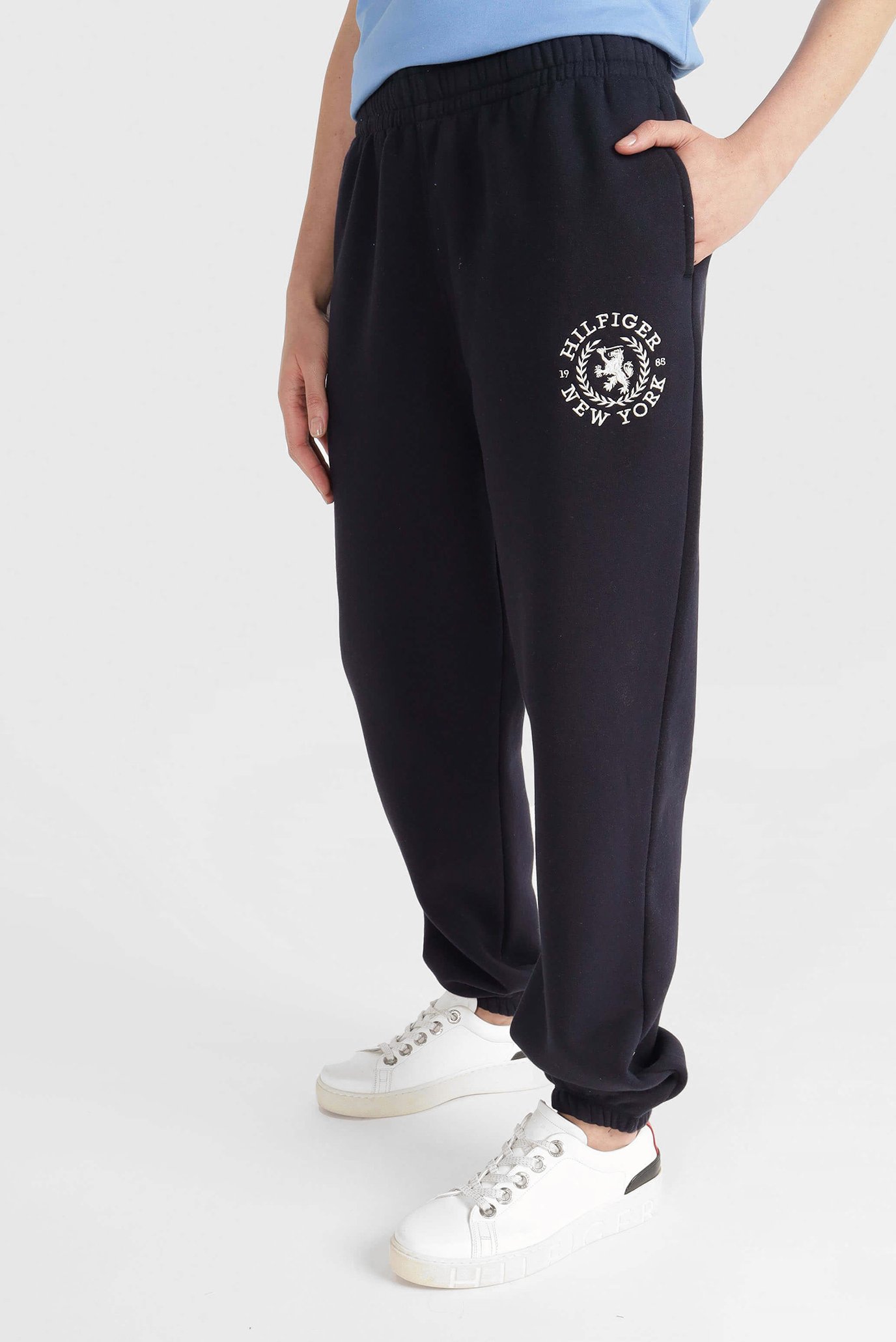 Жіночі темно-сині спортивні штани CREST SWEAT PANT 1