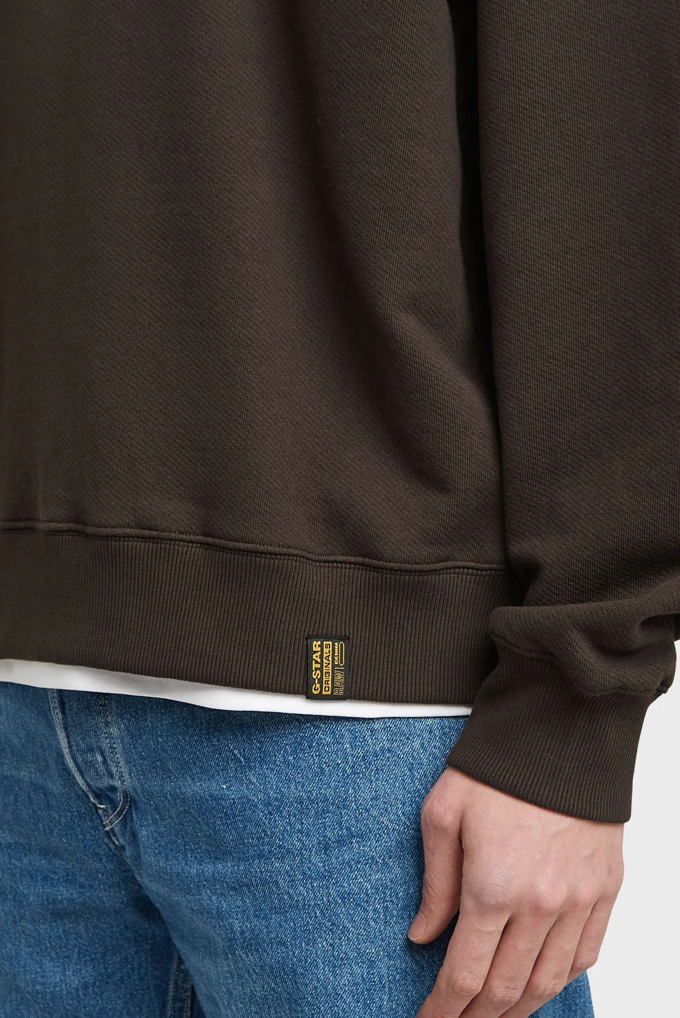 Чоловічий темно-коричневий світшот Essential 5