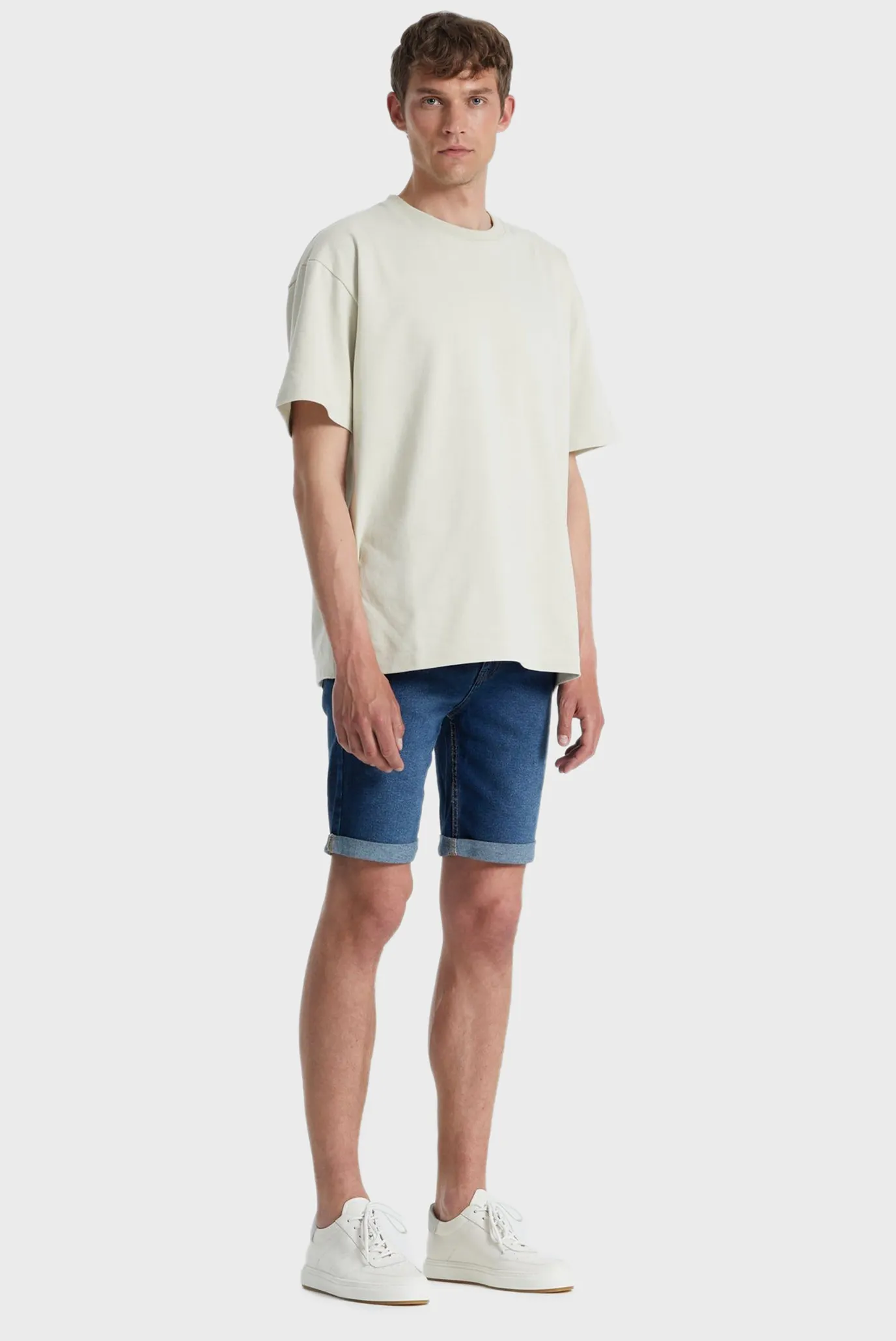 Мужские темно-синие джинсовые шорты Mr. Orange 2