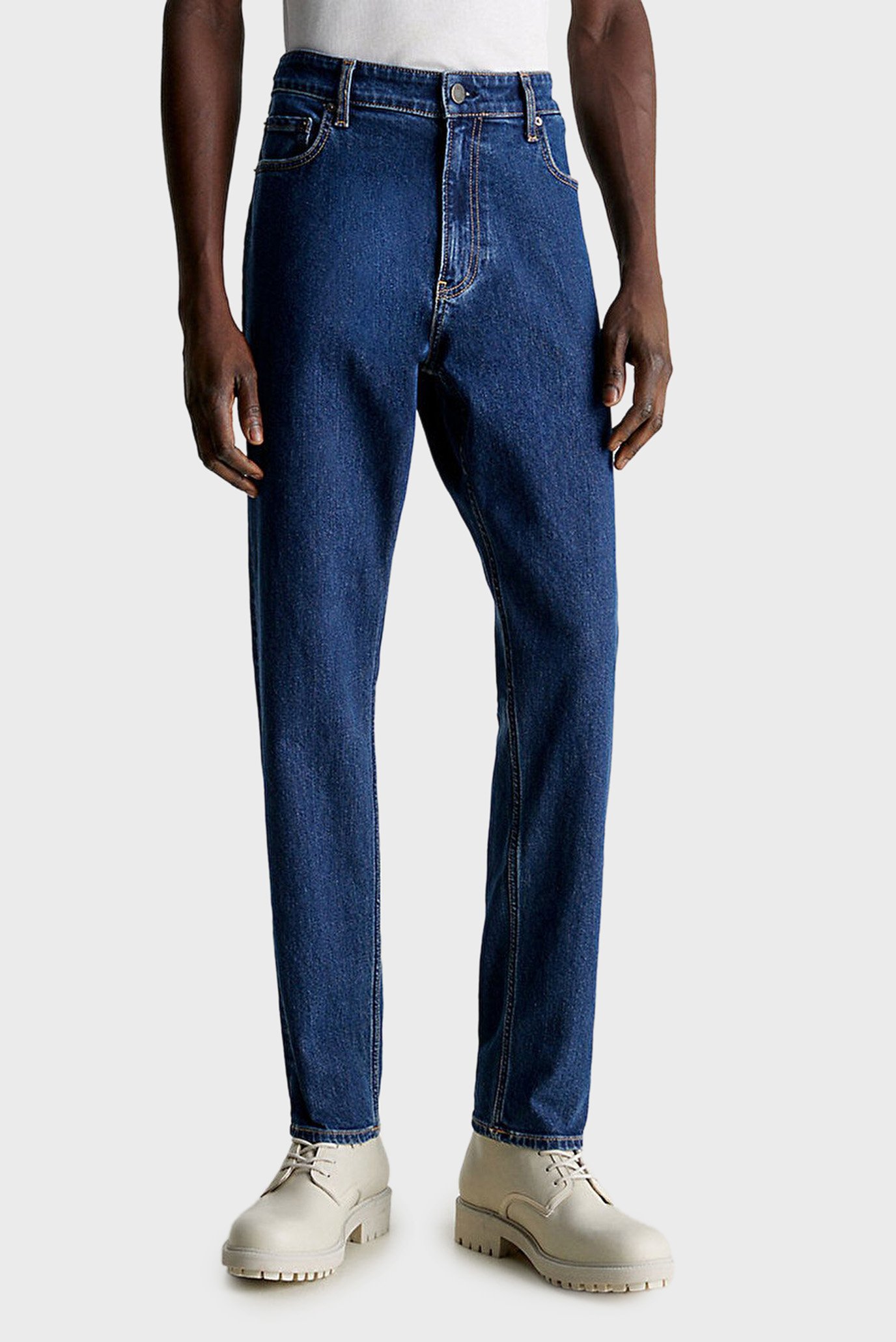 Чоловічі темно-сині джинси TAPERED FIT 1