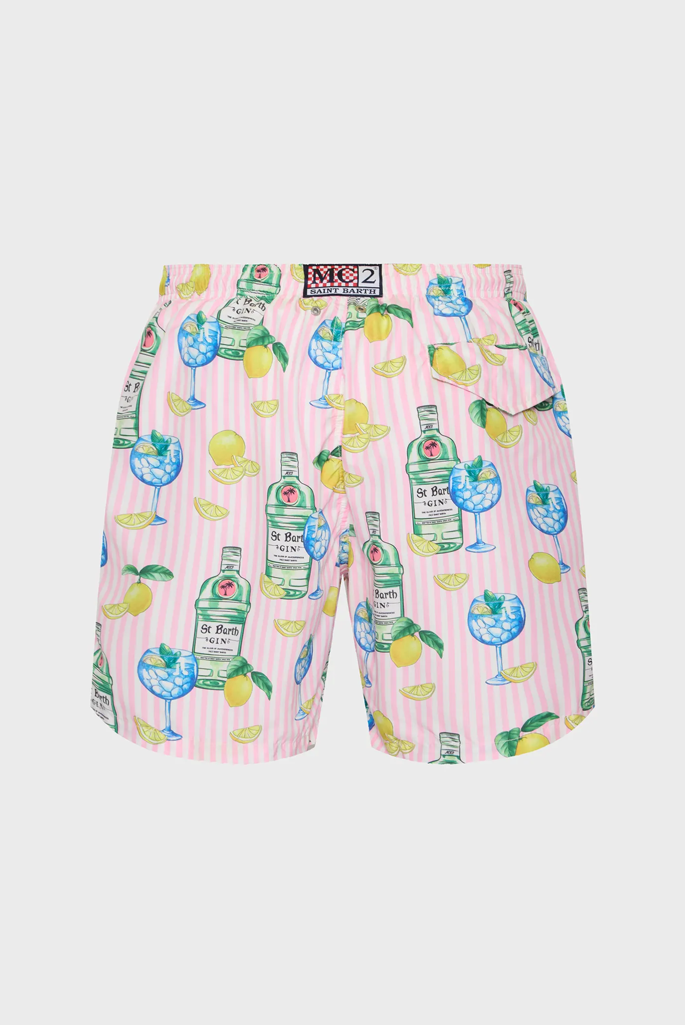 Мужские плавательные шорты с узором LIGHTING 2