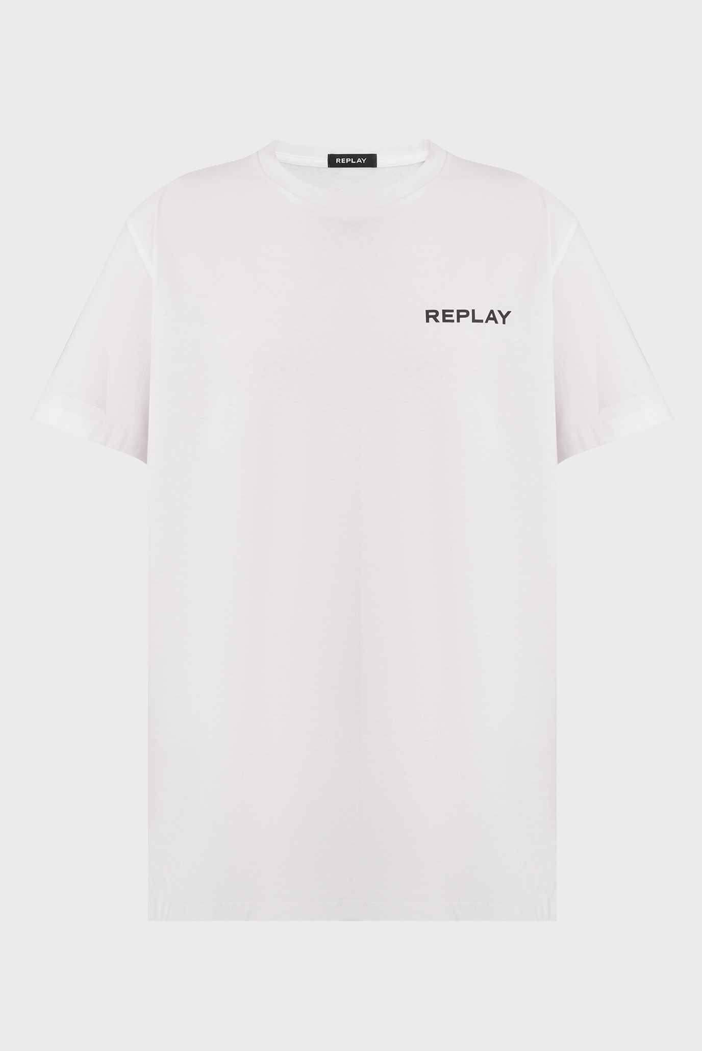 Мужская белая футболка Белый XXL Replay M6888 .000.M23608P Мужская белая футболка Белый XXL Replay M6888 .000.M23608P