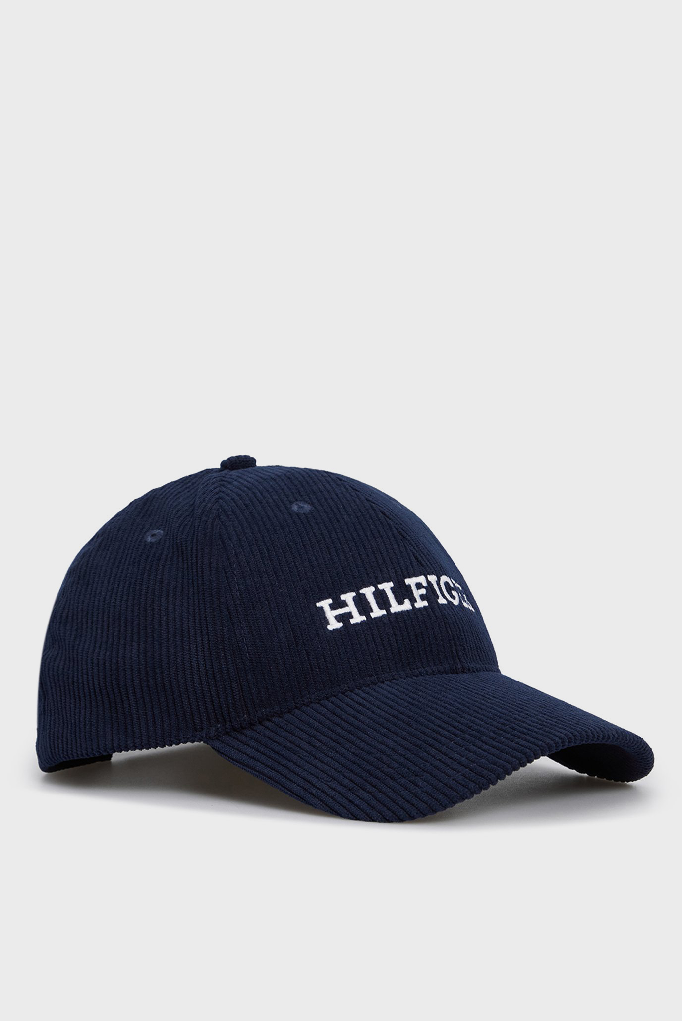 Мужская темно-синяя вельветовая кепка MONOTYPE CORDOROY CAP Синий ONESIZE Tommy Hilfiger AM0AM11990 Мужская темно-синяя вельветовая кепка MONOTYPE CORDOROY CAP Синий ONESIZE Tommy Hilfiger AM0AM11990