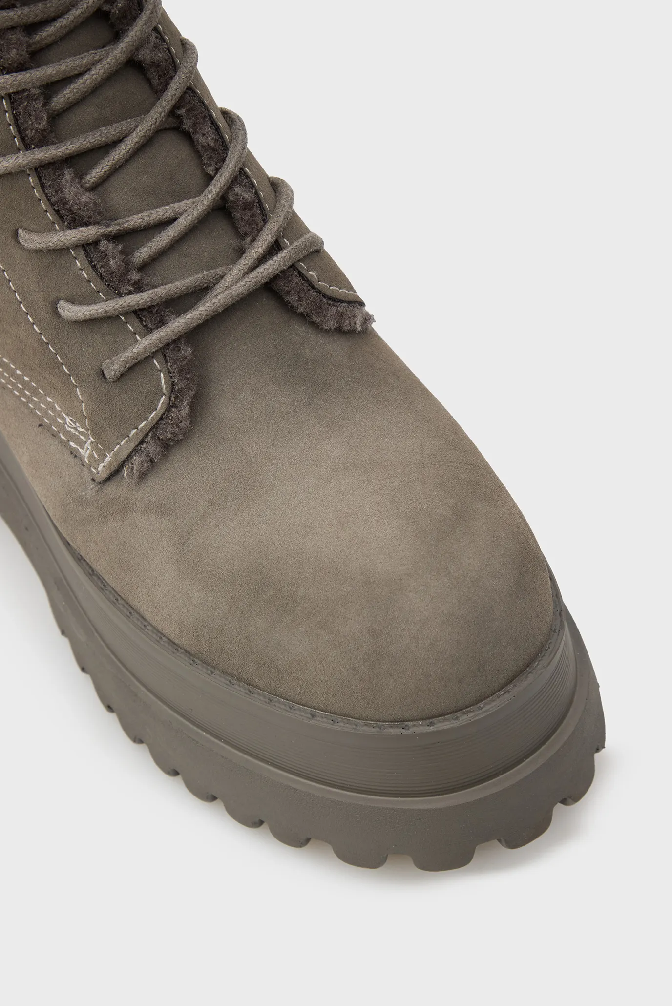 Жіночі сірі черевики 4