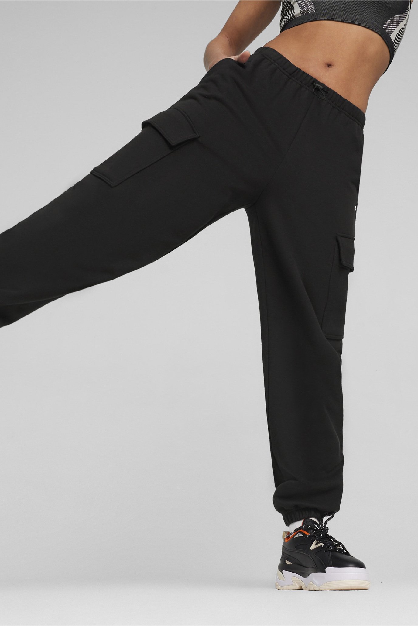 Жіночі чорні спортивні штани DARE TO Relaxed Women's Sweatpants 1