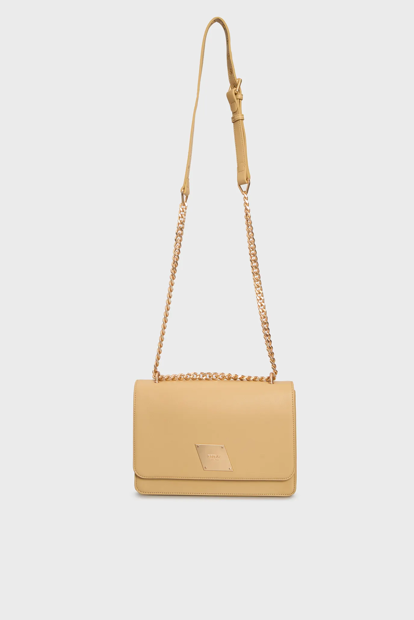 Жіноча бежева сумка 2