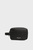 Мужской черный кожаный несессер TJM ESSENTIAL WASHBAG