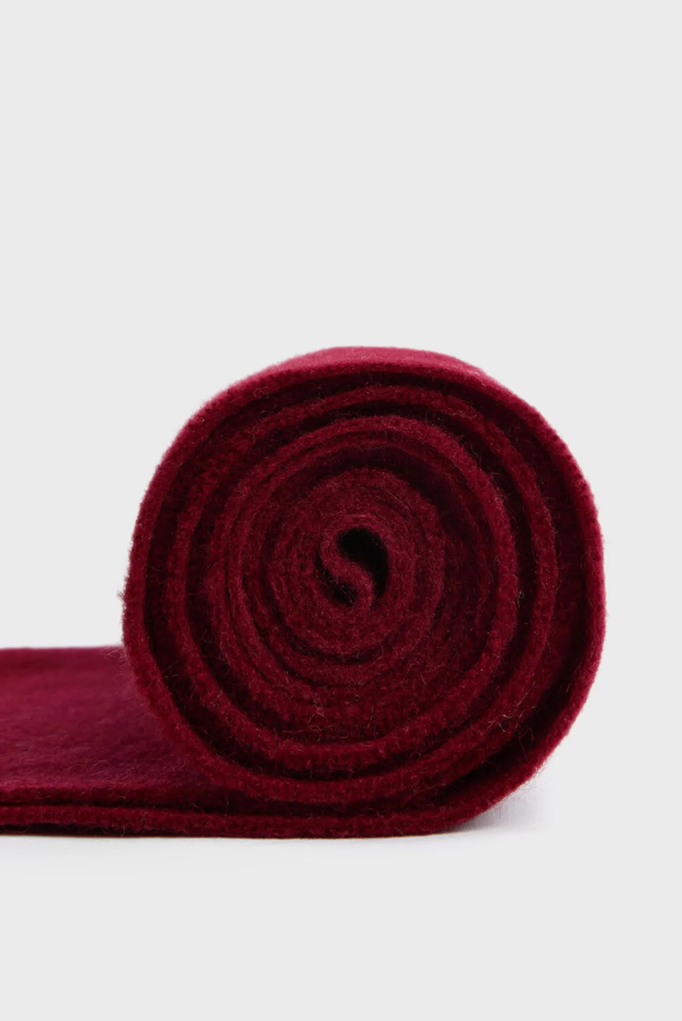 Мужской бордовый шерстяной шарф 5