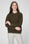 Женский темно-зеленый шерстяной свитер TEXTURE